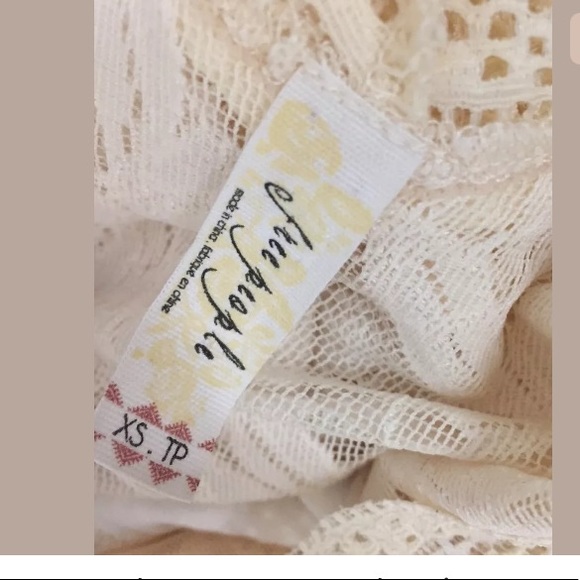 Free People Ivory Lace Dress - Picture 6 of 8